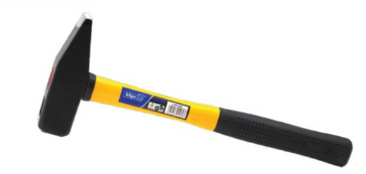 פטיש פלדה 2 ק"ג ידית פיברגלס Klips 110914-004
