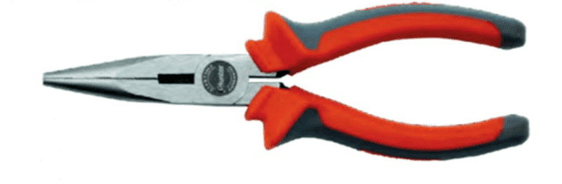 פלייר אף ארוך מקצועי כתום אפור 6" Hunter