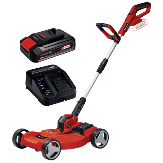 מכסחת דשא מיני 18V סוללה 2.5AH ומטען 3411212 Einhell GE-CT 18-28LI TC-1-2.5