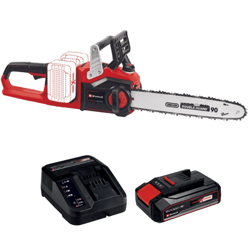 משור שרשרת BL 36V סוללה 2.5AH ומטען 4501780 Einhell GE-LC 36-35 LI-1-2.5