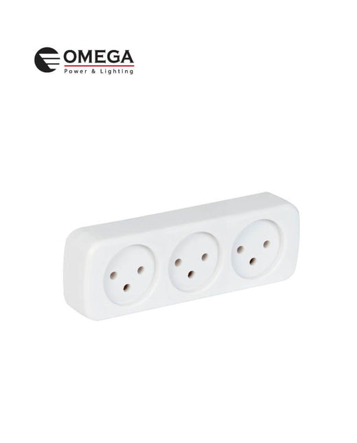 מפצל חשמל 3 OMEGA OM-A-T3