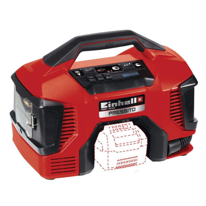 קומפרסור היברידי 18V (גוף בלבד) Einhell 4020460
