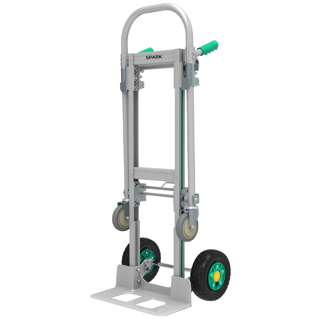 עגלת משא אלומיניום 250 ק"ג פלטה פתוחה SPARK