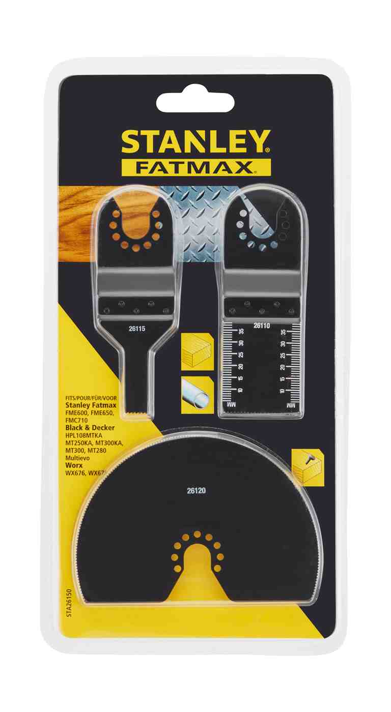 סט 3 יח' למולטיטול 26110/26115/26120 STANLEY STANLEY FATMAX