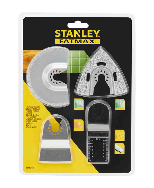 סט 4 יח' למולטיטול 26110/26125/26130/26135 STANLEY STANLEY FATMAX STA26160