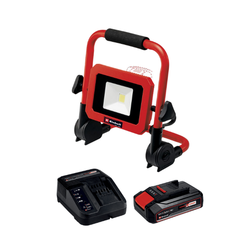 פנס לד 18V סוללה 2.5AH ומטען Einhell | 4514115 Einhell TE-CL 18-1800 LI-1-2.5