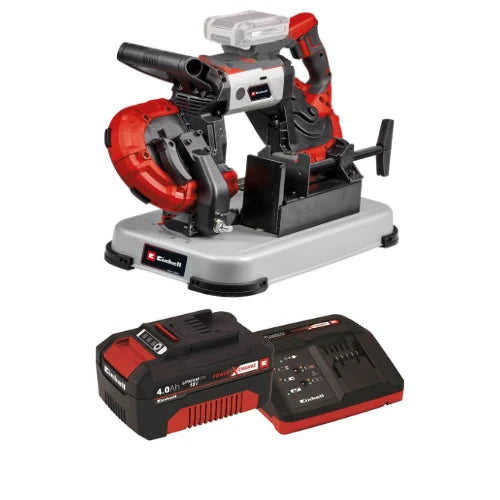מסור סרט 18V סוללה 4HA ומטען 4504215 Einhell TE-MB 18-127 U LI-1-4