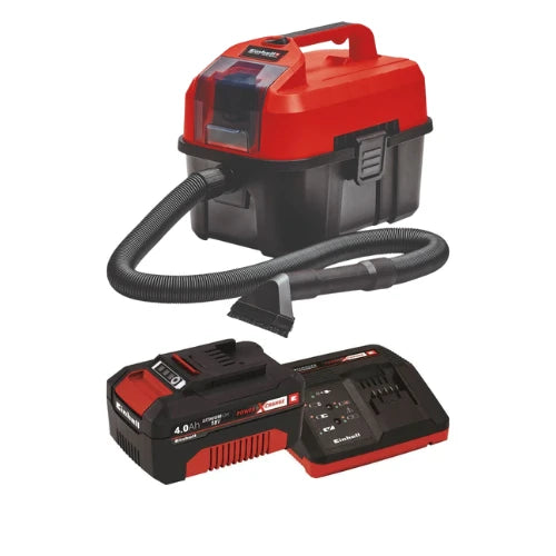 שואב יבש רטוב 18V סוללה 4HA ומטען 2347160 Einhell TE-VC 18-10 LI-1-4