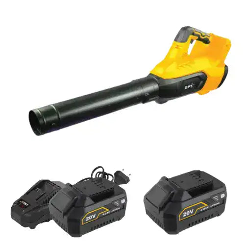 מפוח עלים 40V שתי סוללות 4HA ומטען TOT038 GPT TOT038-2-4