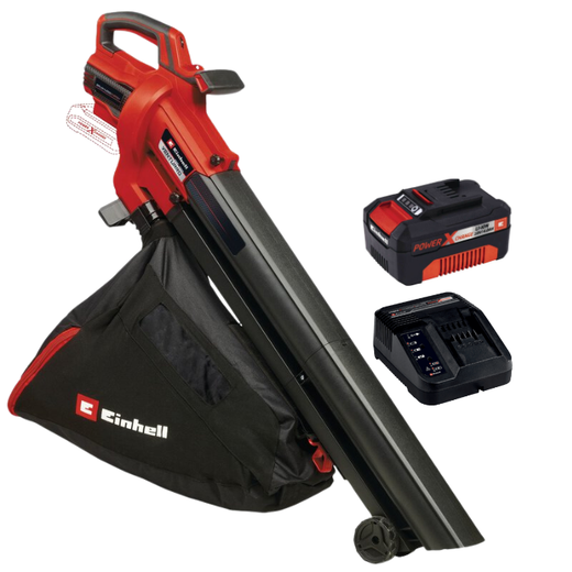 מפוח/שואב/גורס 18V סוללה 4AH ומטען 3433625 Einhell VENTURRO 18-210-1-4