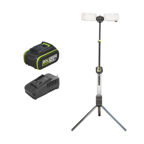 מגדלור 20V סוללה 4AH ומטען WORX WU0299