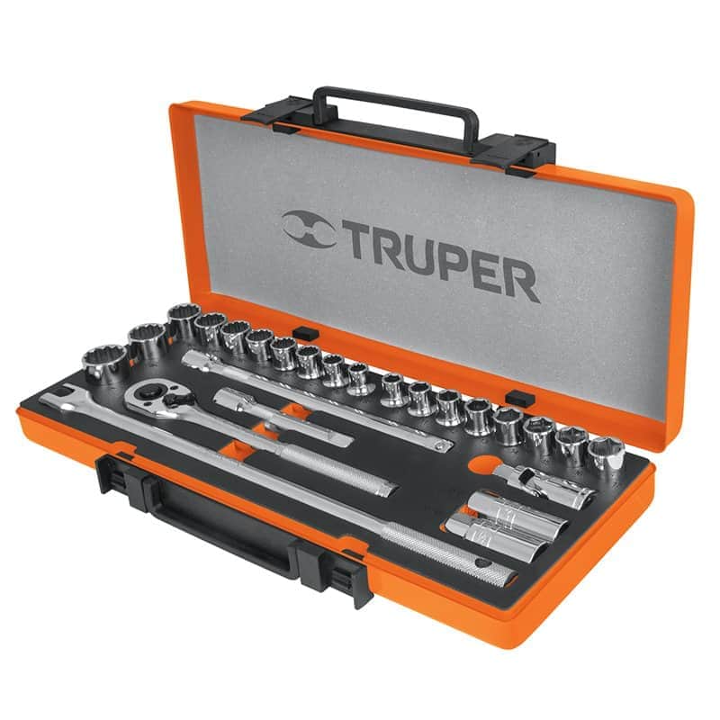 סט בוקסות ''1/2 מעורב TRUPER