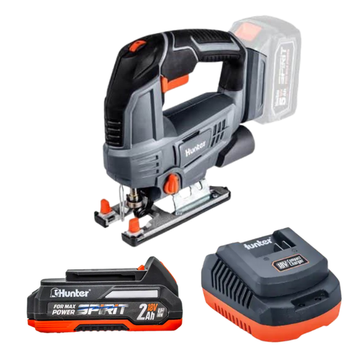 מסור אנכי 18V סוללה 2HA ומטען 100610-019 Hunter 100610-019-1-2
