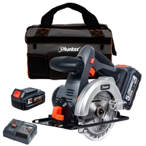 מסור עגול 18V סוללה 5Ah ומטען Hunter 100612-006